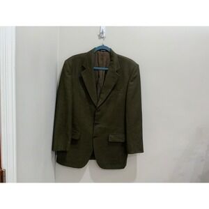 Made in Italy Example by Missoni Mens Olive  3-Button Blazer Sport Coat